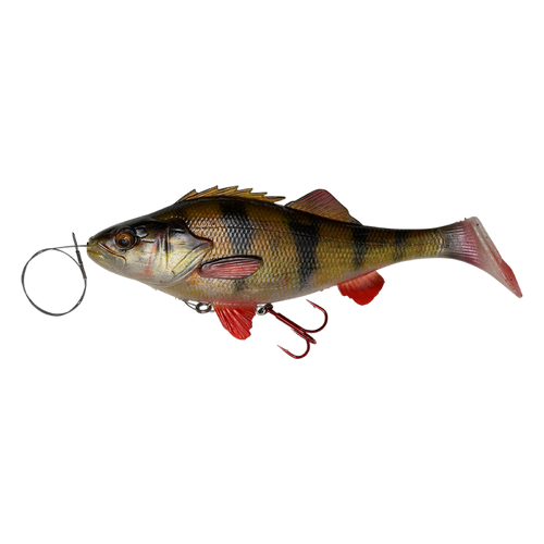 Savage Gear 4 D Perch Shad 20 cm Angelköder Gummifisch 100 Gramm Farbe Thru Perch