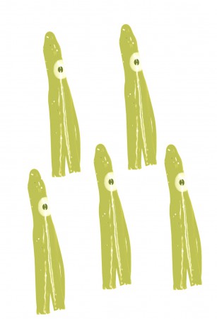 Mini pieuvre lumineuse 3 cm