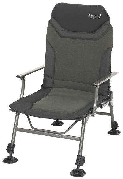 Anaconda Carp Chair II Karpfenstuhl Carpchair 2 mit Armlehnen bis 165 kg problemlos belastbar