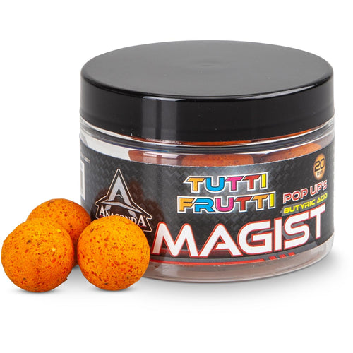 Anaconda Magist Pop Up s 16 mm Tutti Frutti 50 Gramm Angelköder Karpfen
