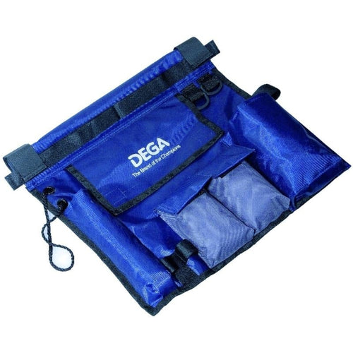 Sac de bastingage Dega 38 * 38 cm pour pilkers et leurres de pêche avec large bande velcro pour une fixation sécurisée