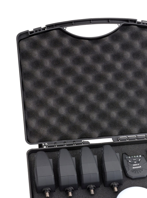 Anaconda Nighthawk MGX-7 Set 3+1 Multicolor Funkbissanzeiger Set 3 Bissanzeiger 1 Receiver und Koffer