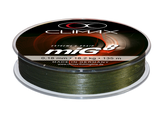 Ligne de pêche tressée 0,25 mm 24,5 kg vert olive prix au mètre