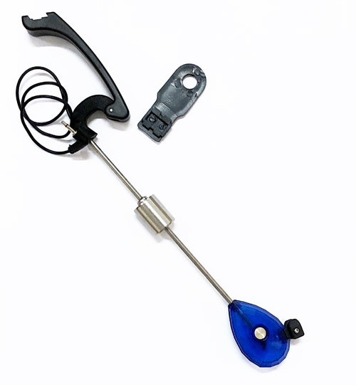 Jenzi TX-Pro Bite Indicator Einhänge Bissanzeiger mit Klinkenstecker und LED Beleuchtung und Montagekit für Rod Pod
