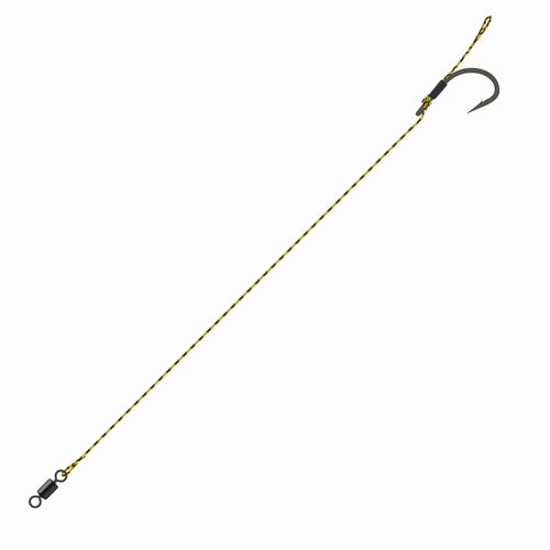 Montage bouillette classique, taille d'hameçon 4, longueur du montage carpe 18 cm