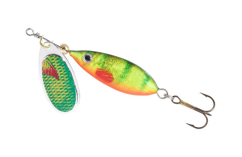 Wobbler MK Flattermann 4 cm 8 Gramm Dekor Barsch Signal Angelköder sinkend Raubfischköder