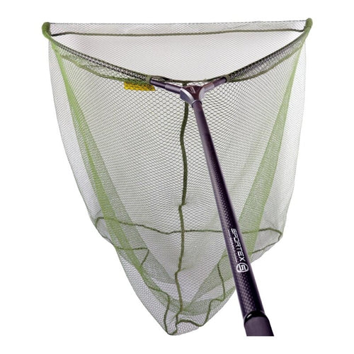 sportex-karpfen-kescher-olive-gummiertes-netz