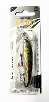 Ikiru Naturals Silent Jerk65BB-Trout 6,5cm 6,8g Farbe Baby Trout