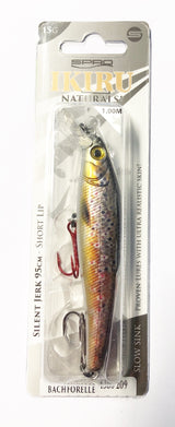 Ikiru Naturals Silent Jerk95 B-Trout 9,5cm 15g Farbe Brown Trout