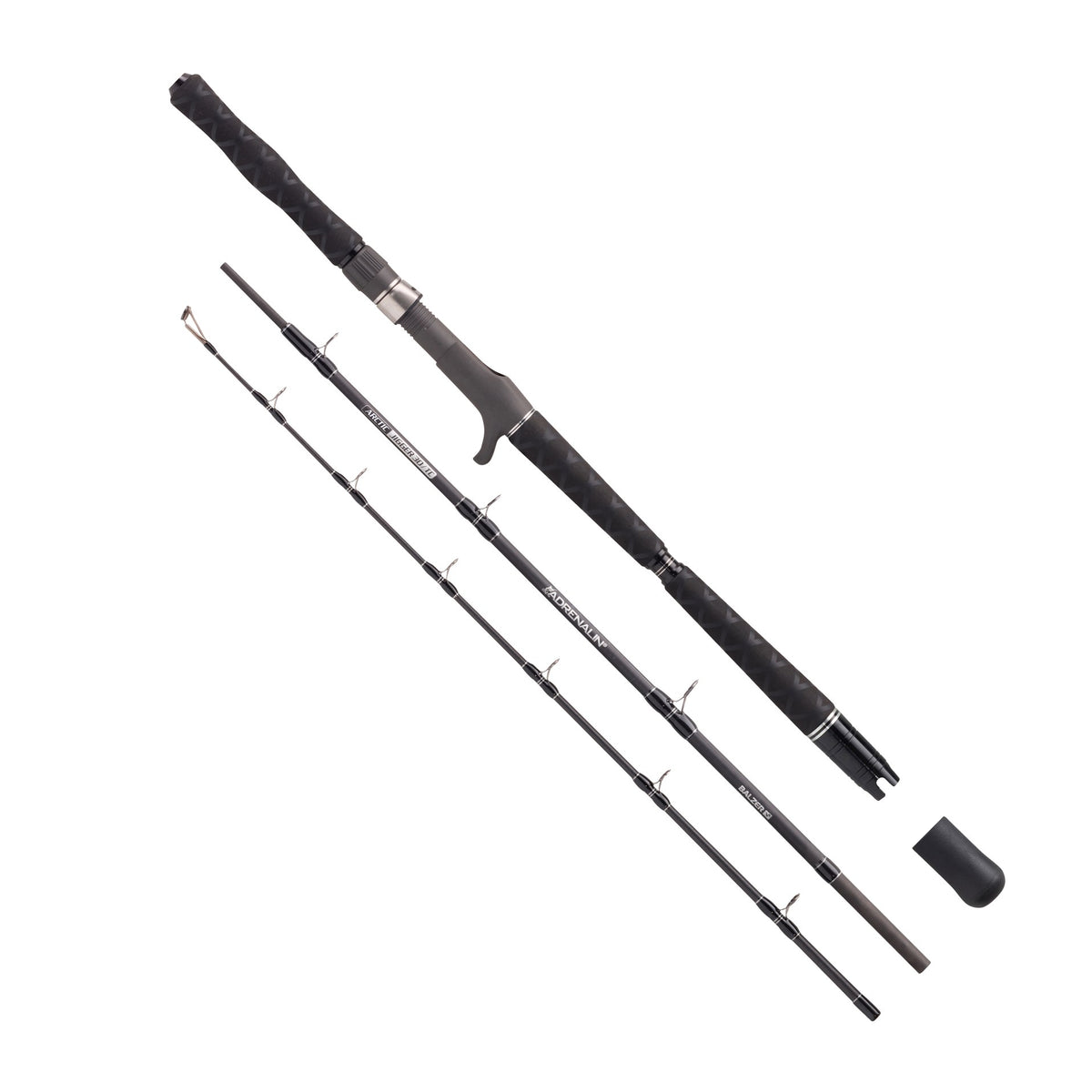 Meeresrute Balzer Adrenalin Arctic Jigger Travel 9-Cast 1,97 Meter Länge 4 - 9 lb WG.  0,75 M Transp. 365 Gramm
