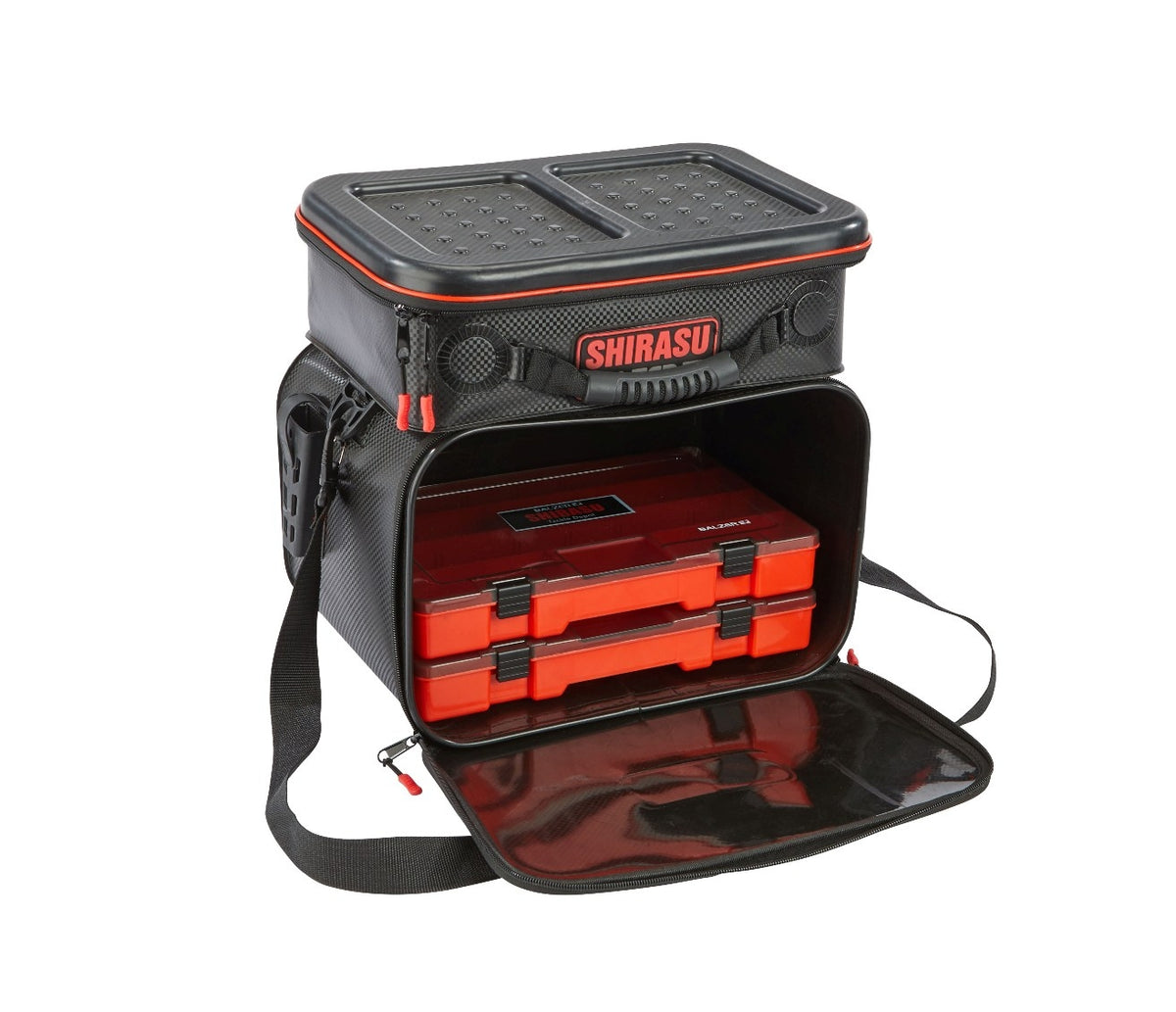 Balzer Shirasu Organizer 37 * 26 * 35 cm Angelzubehörtasche Angelbox