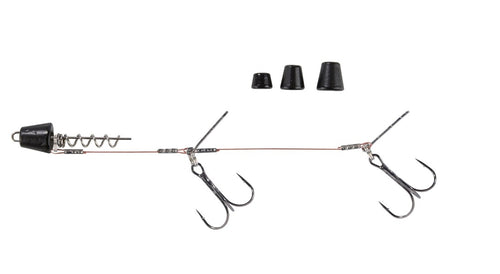 Balzer Hecht Rig Set, matt-schwarz L