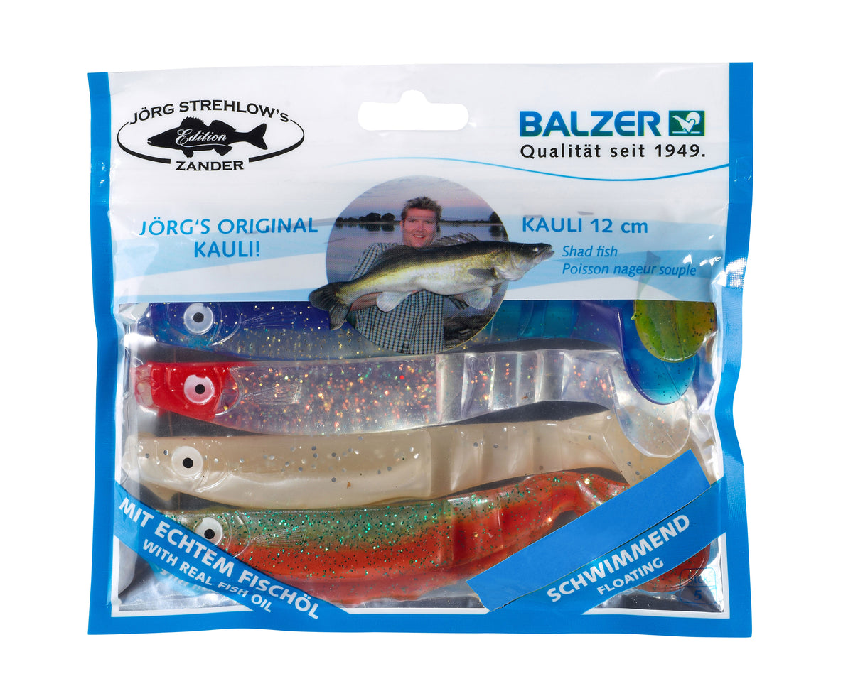 Kit de leurres de pêche Balzer Kauli Jörgs Active Kauli 12 cm