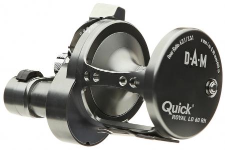 DAM Quick Royal LD 60 LH moulinet tambour tournant modèle gaucher