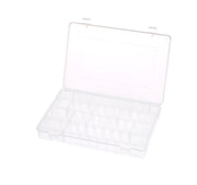 Balzer Kunstköderbox 28 * 18 * 4,5 cm Angelgerätebox Angelzubehörbox transparent
