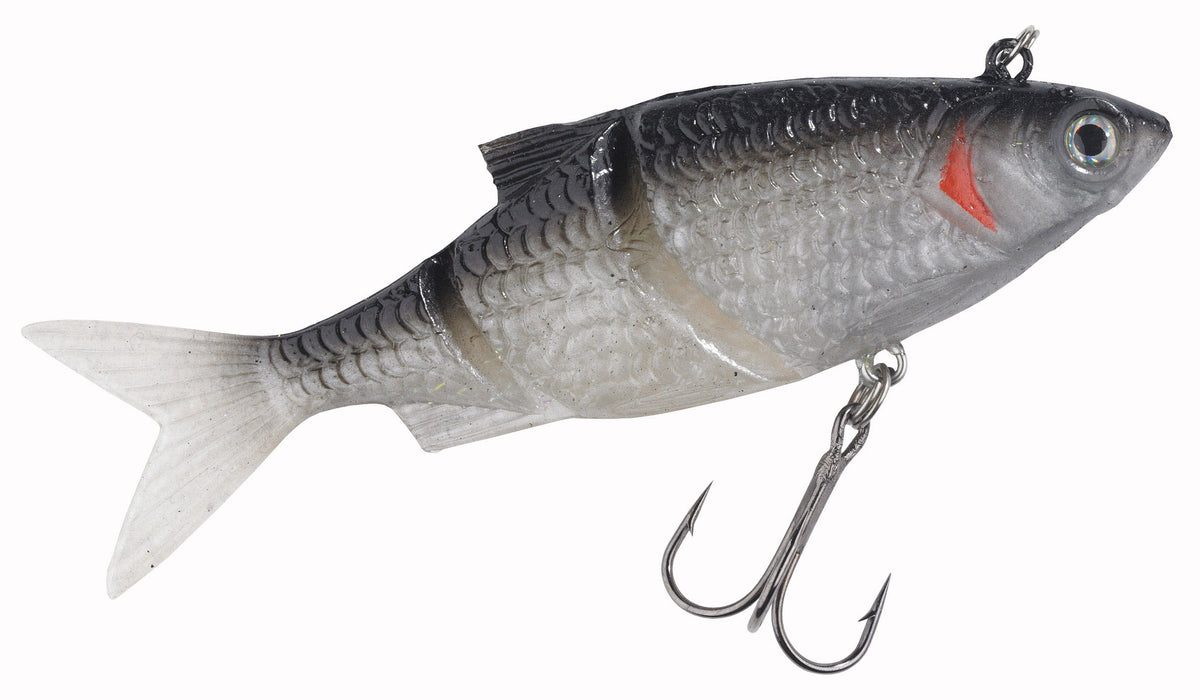 Balzer Lazer Eye Shad Gummifisch montiert