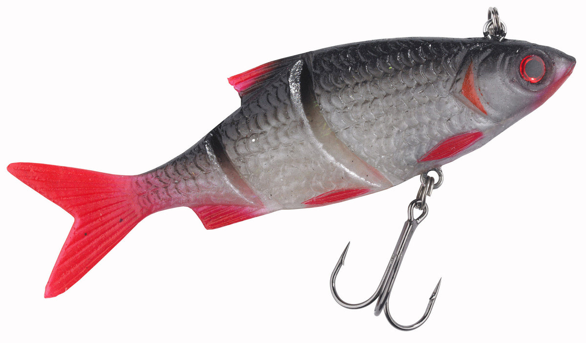 Balzer Lazer Eye Shad Gummifisch montiert