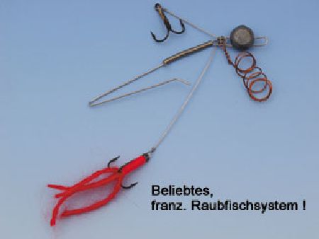 Monture pour poissons carnassiers, 3 tailles