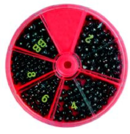 Grenaille de plomb de différentes tailles