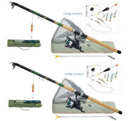 Komplett Set "Spinn" für Forelle & Barsch (2x)