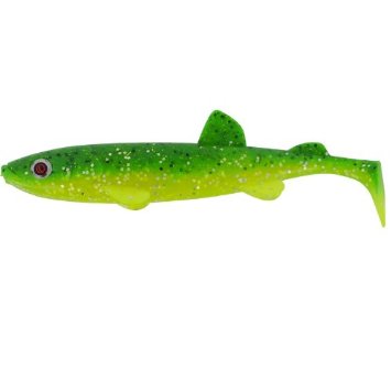 Quantum Smelt Shad 13 cm-15 g Baby Pike - Lot de 3 leurres souples