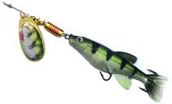 Balzer Colonel Z Minnow Original Spinner mit Gummifisch bestückt