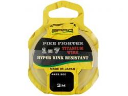 Bas de ligne en titane Spro Pike Fighter Titanium Wire 1x7