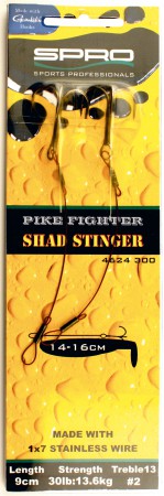 Spro Pike Fighter Shad Wire Stinger