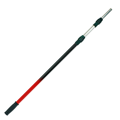 Landing net handle with thread, 2 meters, suitable for landing nets or as a drop net pole, with English thread