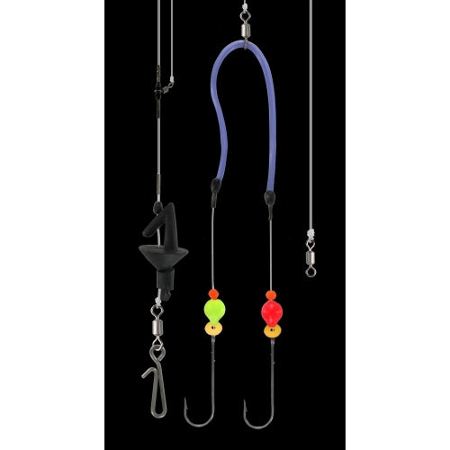 DEGA Brandungsvorfach, 0,70/0,40 mm, Wishbone System Angelsystem für die Brandung