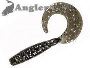 Tricky Soft Twister 15 cm Schwarz mit Glittereffekt