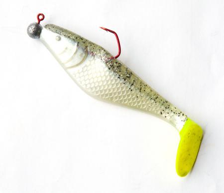 Leurre souple Belly Boy Shad prémonté 25 grammes