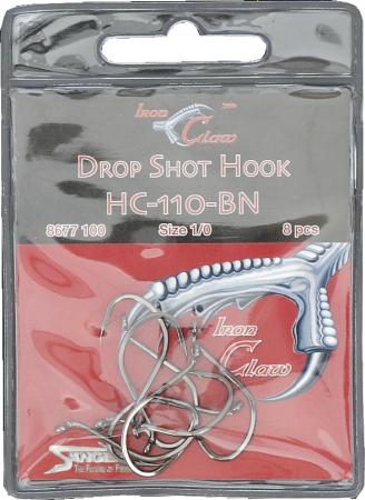 Iron Claw Drop Shot HC-110 BN - Haken