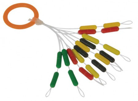 Bouchons en caoutchouc multicolores Specitec Long