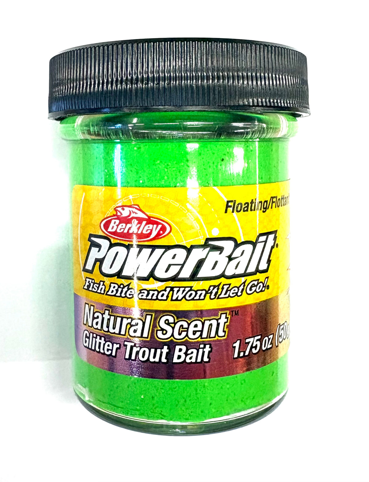 Berkley TROUT-BAIT Spring Green Glitter Forellenteig 50 Gramm
