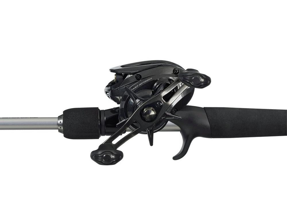 Abu Garcia Fast Attack Baitcast Angelcombo 10 bis 40 Gramm WG mit Angelrute 2,13 Meter 6,4 : 1 Baitcast Rolle