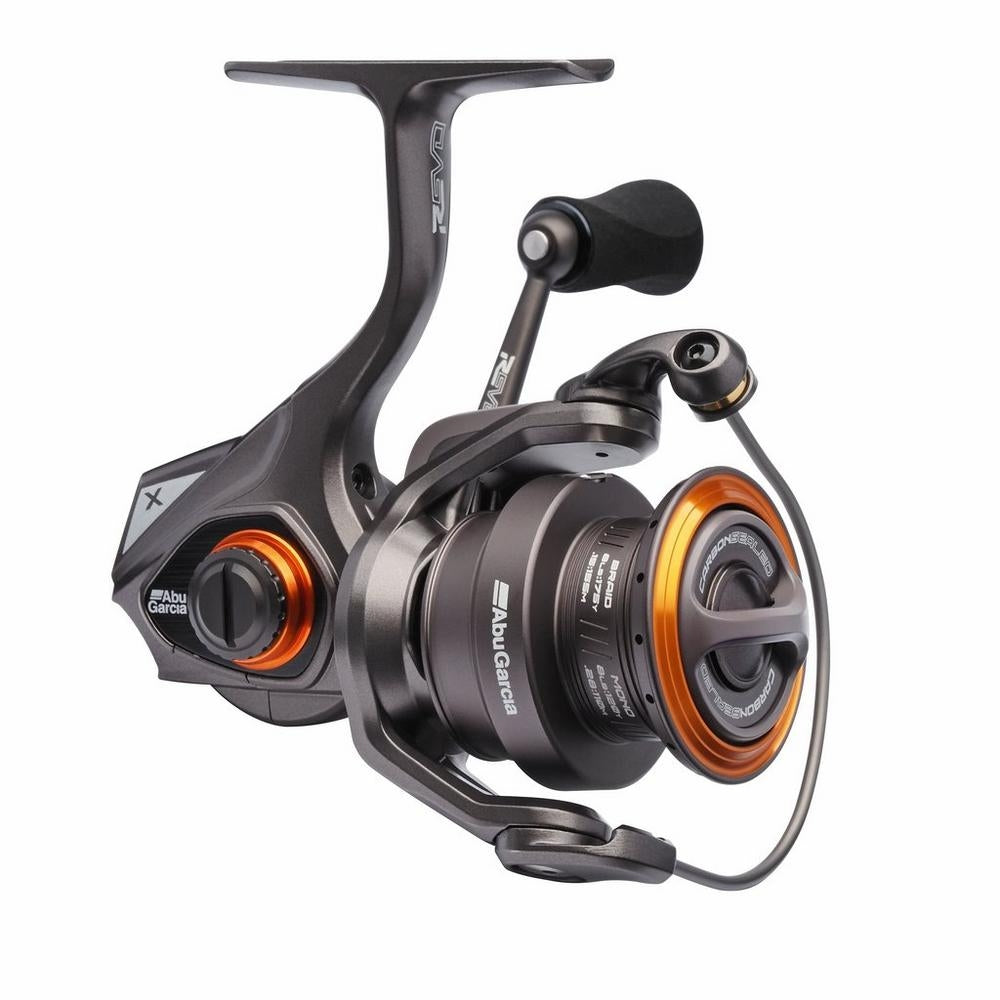 Abu Garcia Revo X 2500 H Angelrolle 0,20 mm 200 Meter 212 Gramm 7 Kugellager 6,2 : 1 5,2 kg Bremskraft 83 cm Schnureinzug