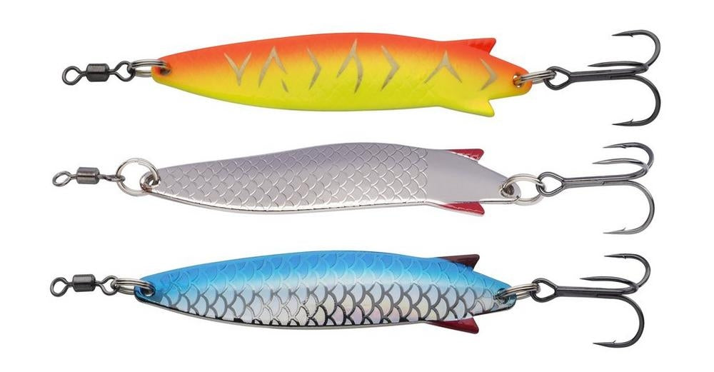 Abu Garcia Toby Blinker 12 Gramm 3er Pack Angelköder Blinker Raubfischköder im fängigen 3er Set zum Angeln auf Raubfische