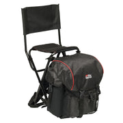 Abu Garcia Rucksackstuhl mit Rückenlehne und abnehmbarem Rucksack in hochwertigem Design und Material