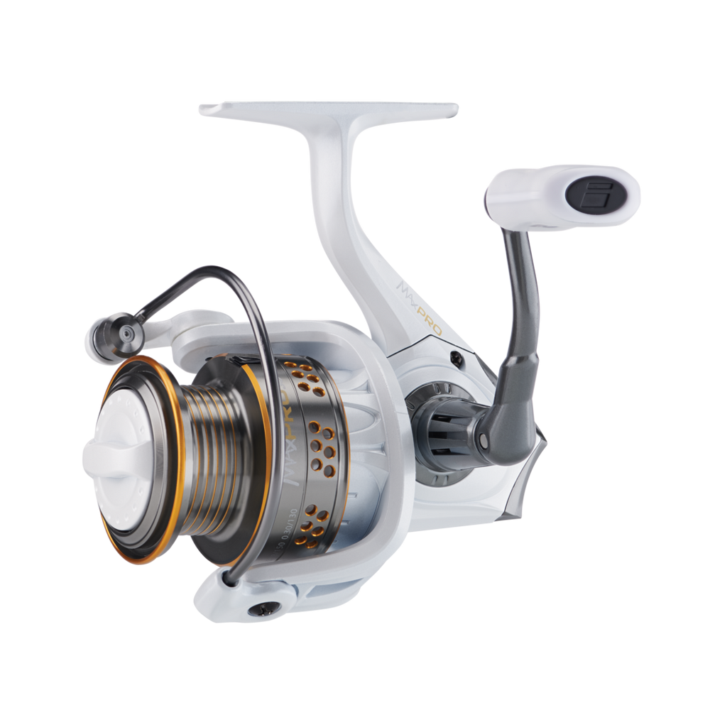 Abu Garcia Max Pro SP10 Angelrolle 5,2 : 1 226 Gramm 7 Kugellager 0,20 mm 140 Meter