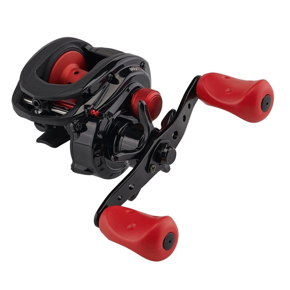 Abu Garcia Max 4 X-L Baitcastrolle Linkshand 6,4 : 1 5 Kugellager 64 cm Schnureinzug 6,8 kg Bremskraft 210 Gramm