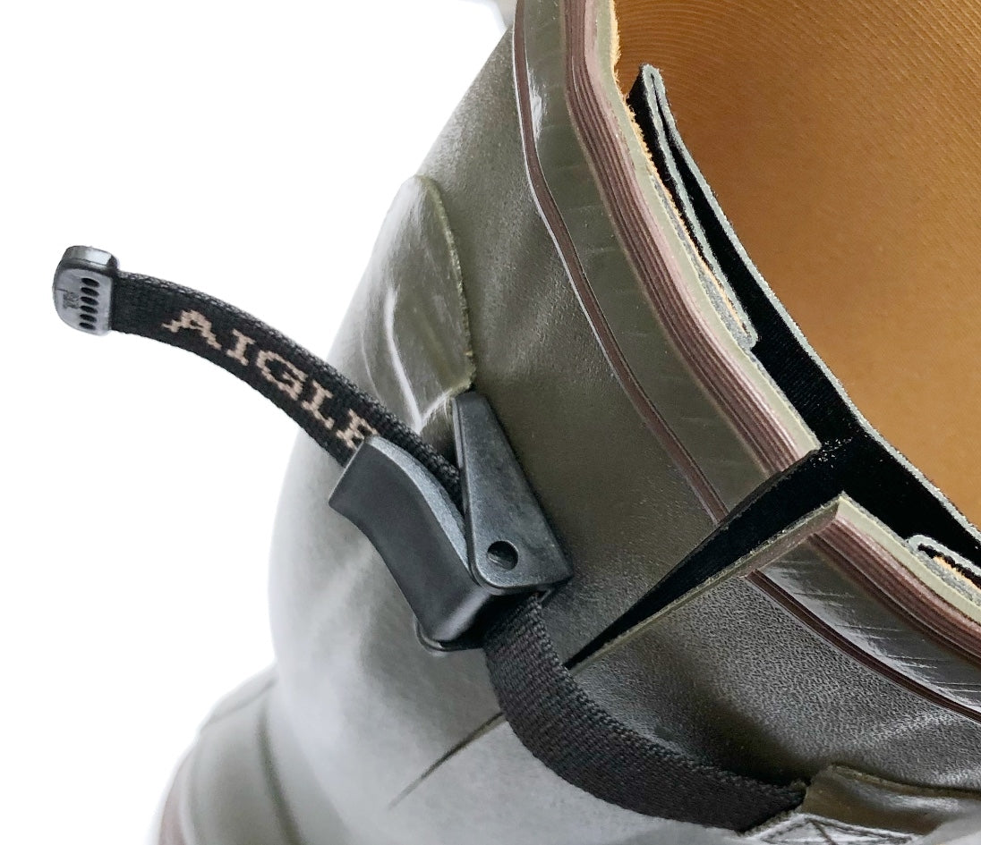 Aigle Parcours 2 Vario Gr. 42 Gummistiefel aus Naturkautschuk mit verstellbarem Stiefelschaft
