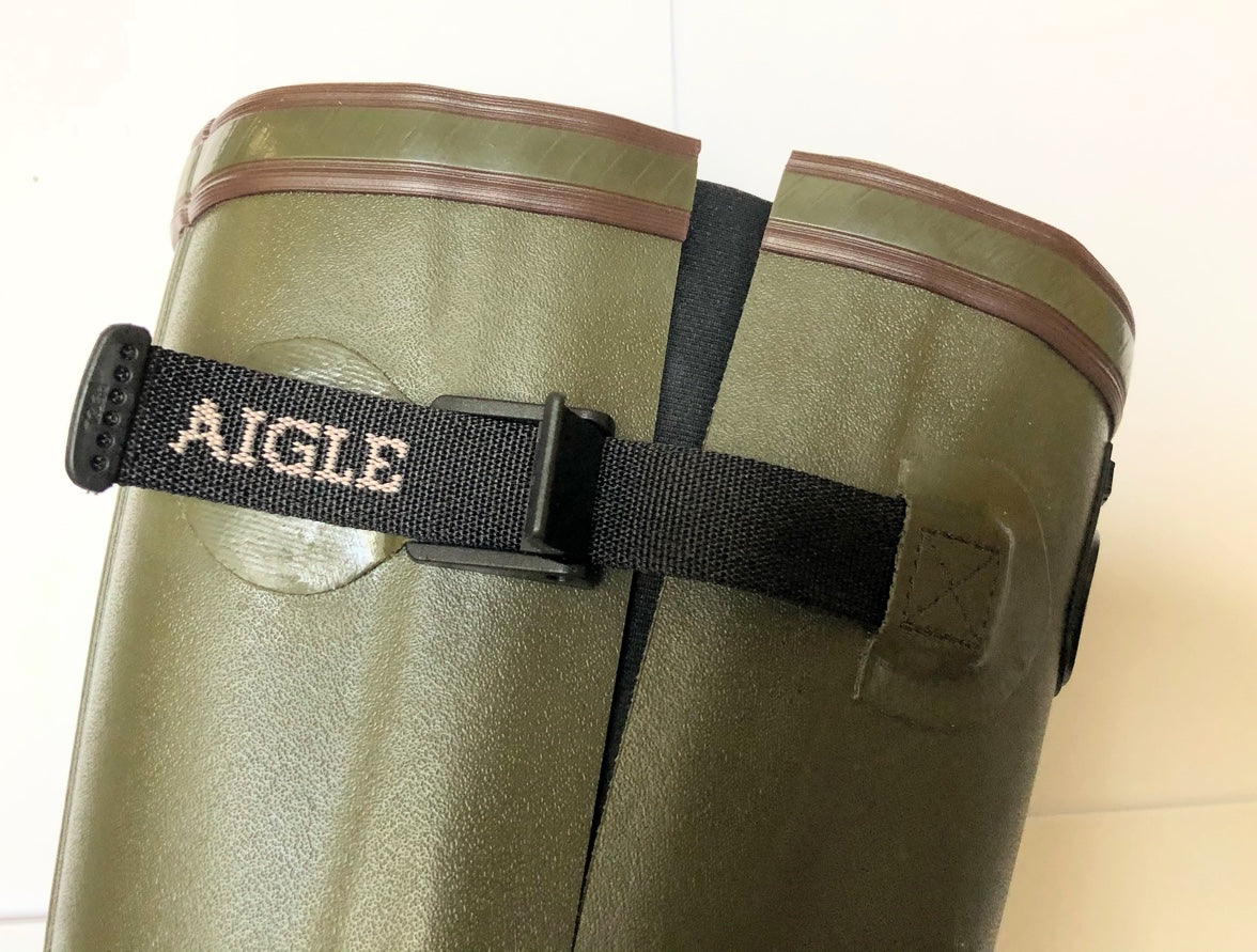 Aigle Parcours 2 Vario Gr. 42 Gummistiefel aus Naturkautschuk mit verstellbarem Stiefelschaft