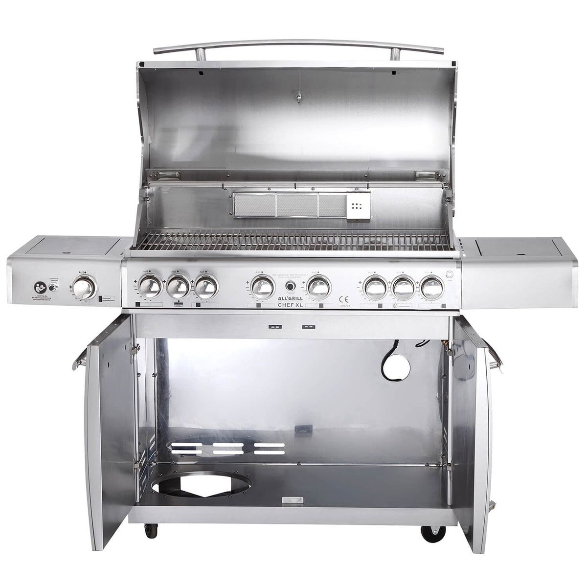ALL'GRILL CHEF XL Steakzone und Air System Gasgrill