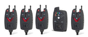 Anaconda TSR 2Way 4+1 Set Red, Green, Blue, Yellow Bissanzeiger Set zum Angeln