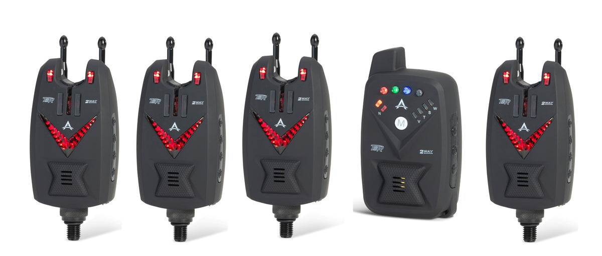 Anaconda TSR 2Way 4+1 Set Red, Green, Blue, Yellow Bissanzeiger Set zum Angeln