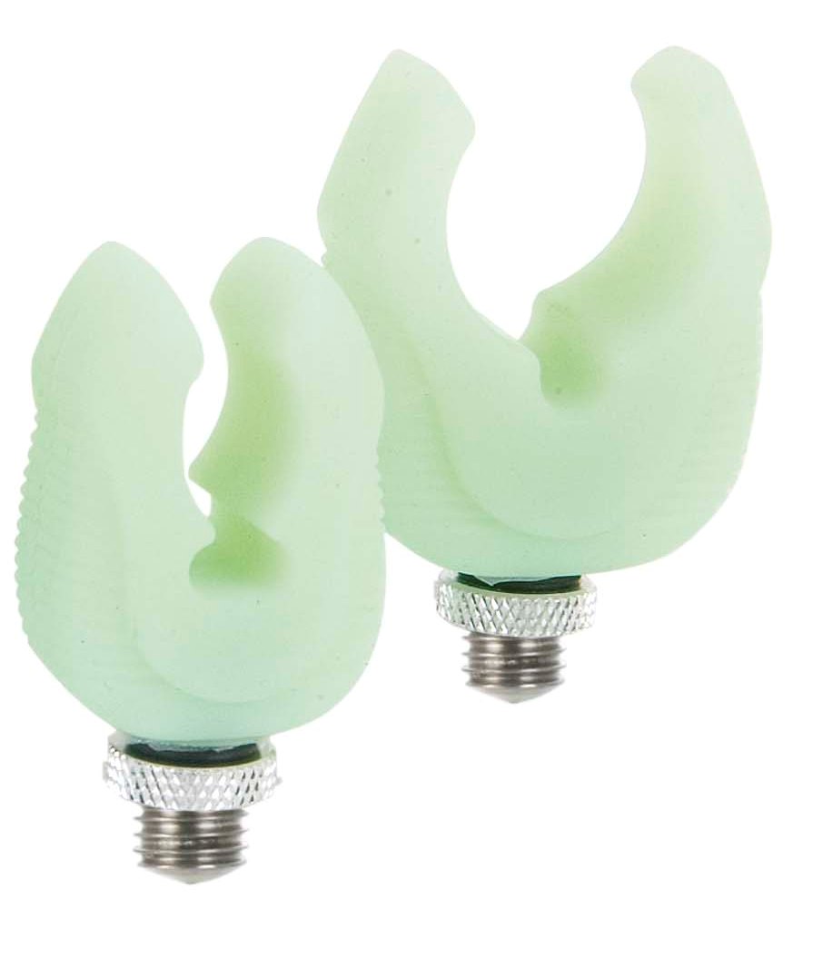 Anaconda Glow Butt Clamp L Rutenauflagen für Karpfenruten