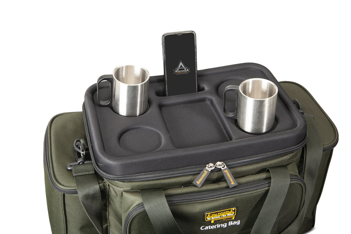 ANACONDA Catering Bag Kühltasche und Picknicktasche mit Kühlfach und Picknickzubehör
