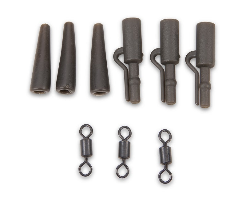 Anaconda Safety Lead Clip Power Pack 3 Kits Army Green