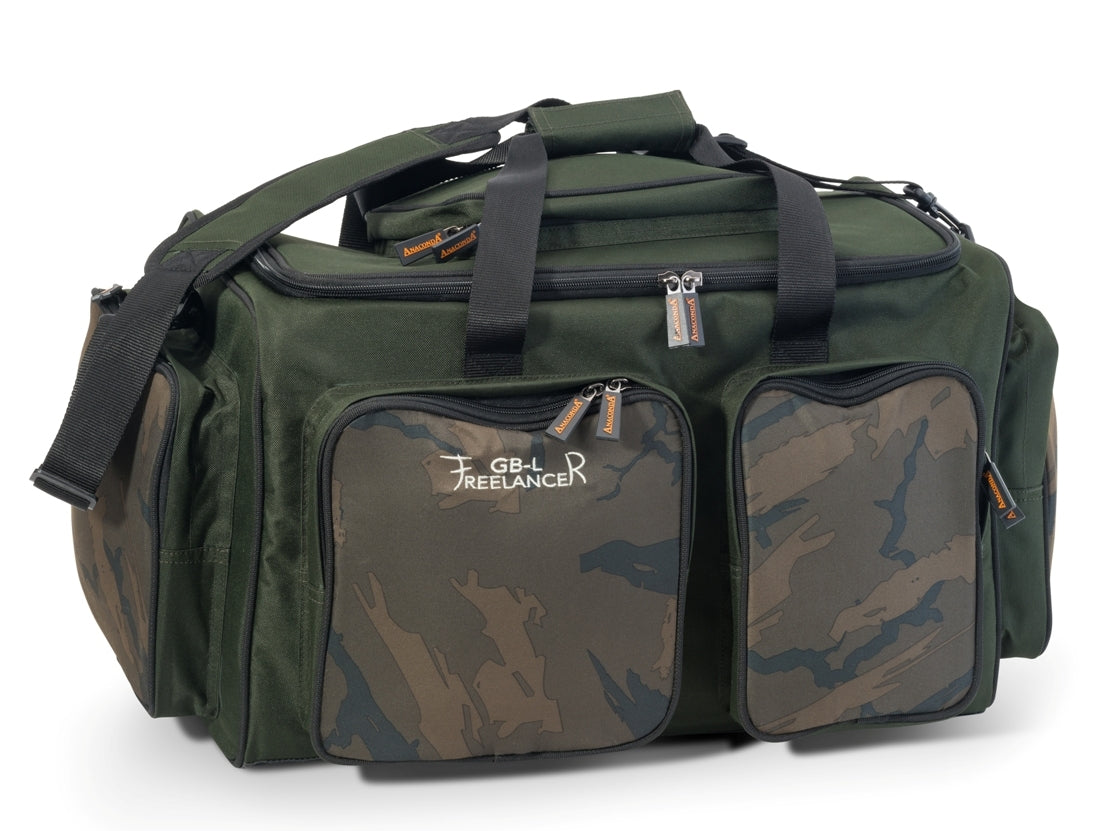 Anaconda Freelancer Gear Bag Large Sac de pêche pour accessoires de pêche Dimensions intérieures : 54 x 32 x 35 cm